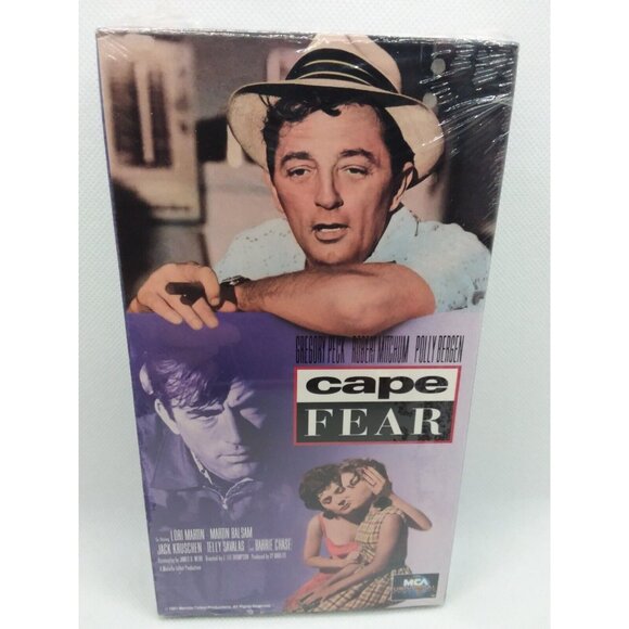 Cape Fear VHS Sealed Watermarks Gregory Peck Robert Mitchum Polly Bergen - Picture 9 of 9